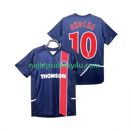 Fotbalový Dres Paris Saint-Germain OKOCHA 10 2003 Retro Domácí 2002